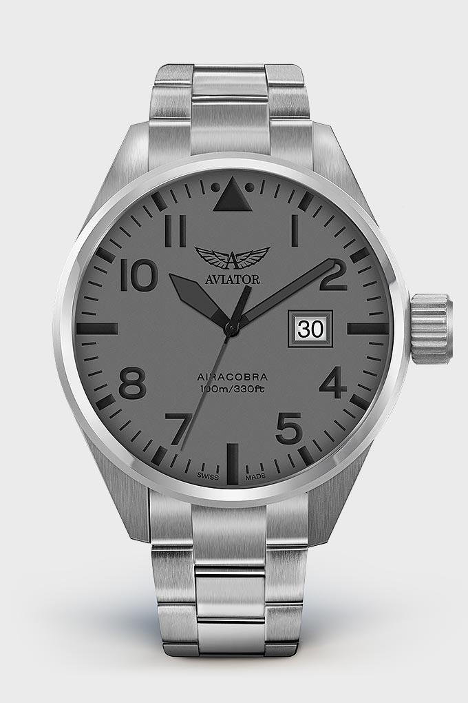 Airacobra P42 V.1.22.0.150.5 Pilot`s Watch by AVIATOR Watch Brand