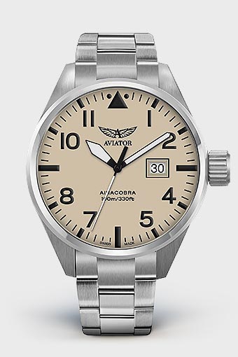 Airacobra P42 V.1.22.0.149.5 Pilot`s Watch by AVIATOR Watch Brand