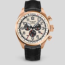 Airacobra P45 Chrono V.2.25.2.173.4Pilot`s Watch by AVIATOR Watch Brand