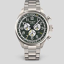 Airacobra P45 Chrono V.2.25.7.171.5Pilot`s Watch by AVIATOR Watch Brand